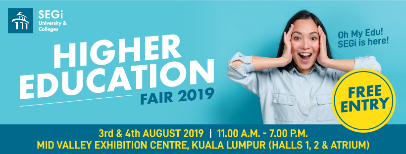 SEGi @ Higher Education Fair 2019