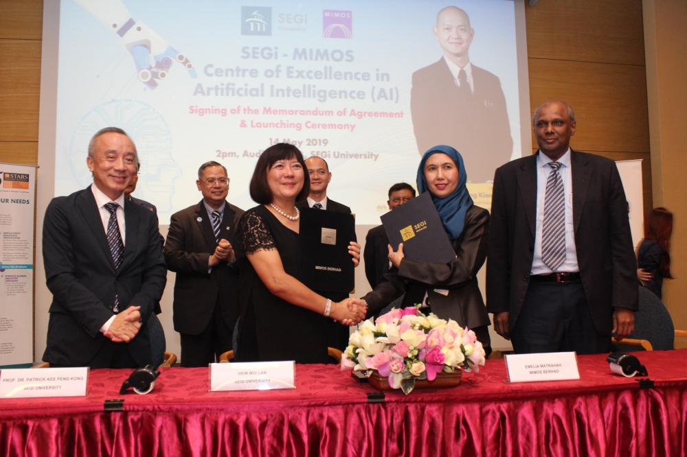 SEGi UNIVERSITY & MIMOS: COLLABORATIVE PARTNERSHIP IN ARTIFICIAL INTELLIGENCE (AI) RESEARCH
