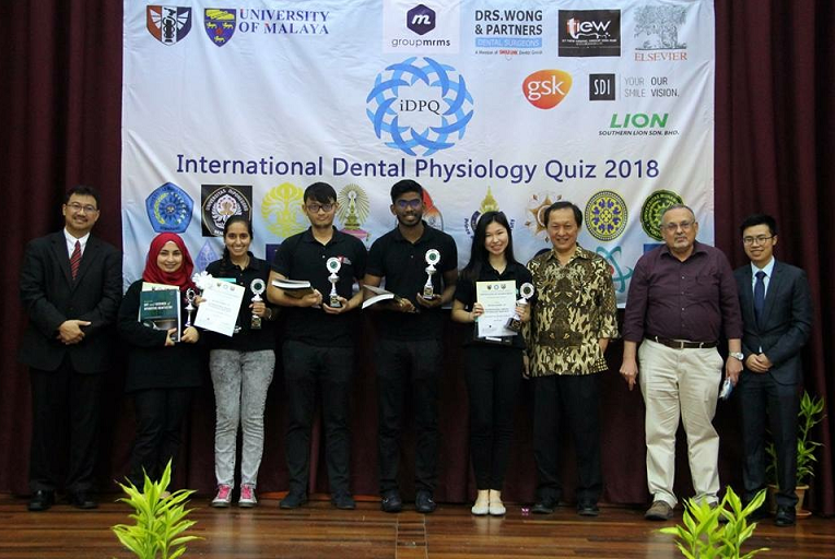 SEGi won 3rd place in International Dental Physiology Quiz 2018