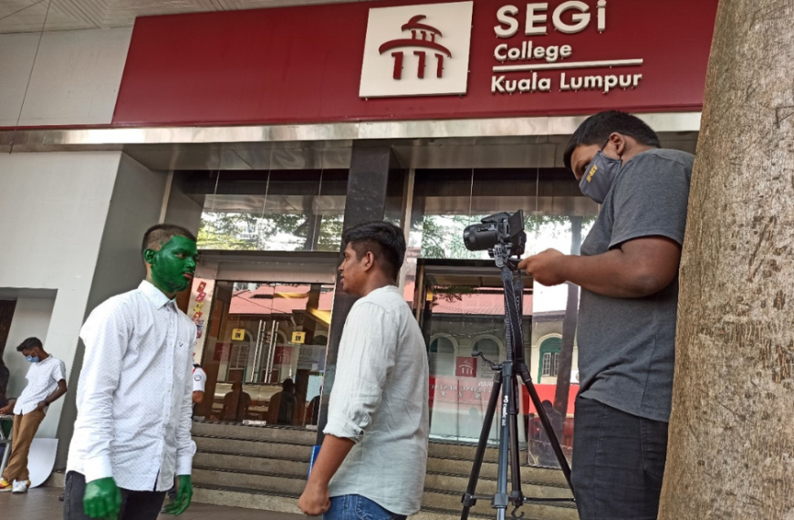 Pengalaman dunia sebenar menyediakan pelajar SEGi KL untuk industri kreatif