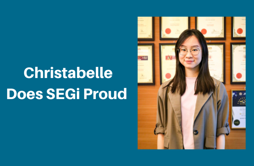 Christabelle berbangga dengan SEGi