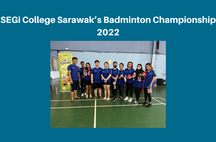 Kejohanan Badminton Kolej SEGi Sarawak 2022