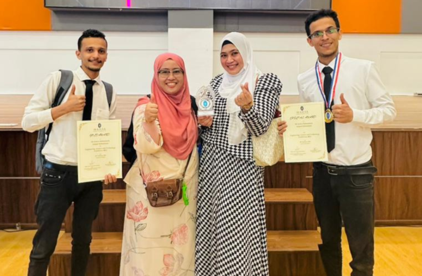 Projek inovatif oleh pelajar BEE Universiti SEGi memenangi dua anugerah di ESTE'23