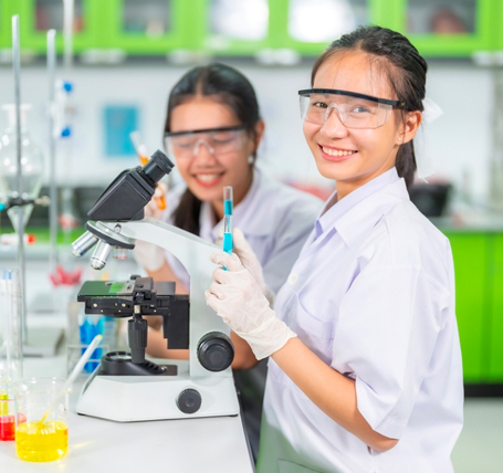 Pharmacy students at SEGi University and Colleges, Malaysia