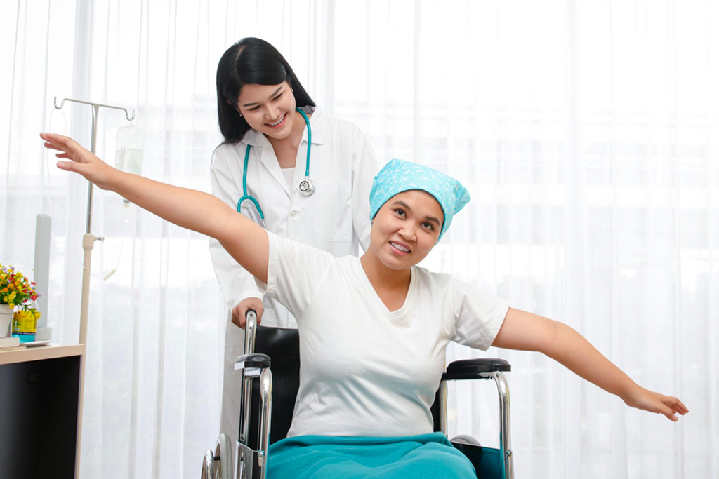 Physiotherapy students at SEGi University and Colleges, Malaysia
