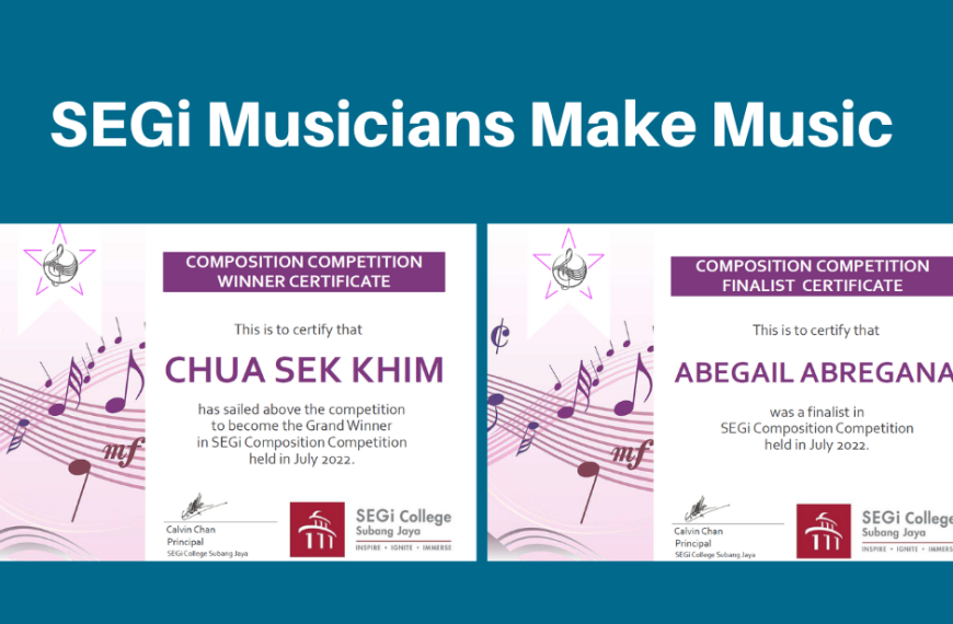 Pemuzik SEGi membuat muzik
