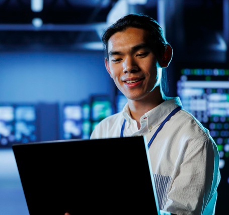 Information Technology students in hands on training at SEGi University and Colleges