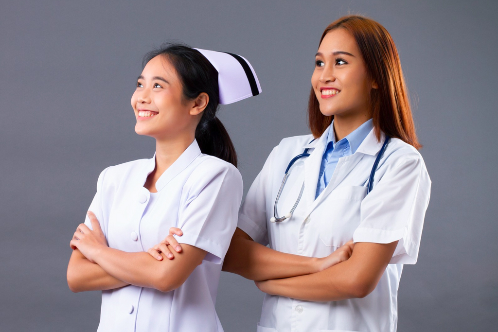 Nursing students at SEGi University and Colleges, Malaysia