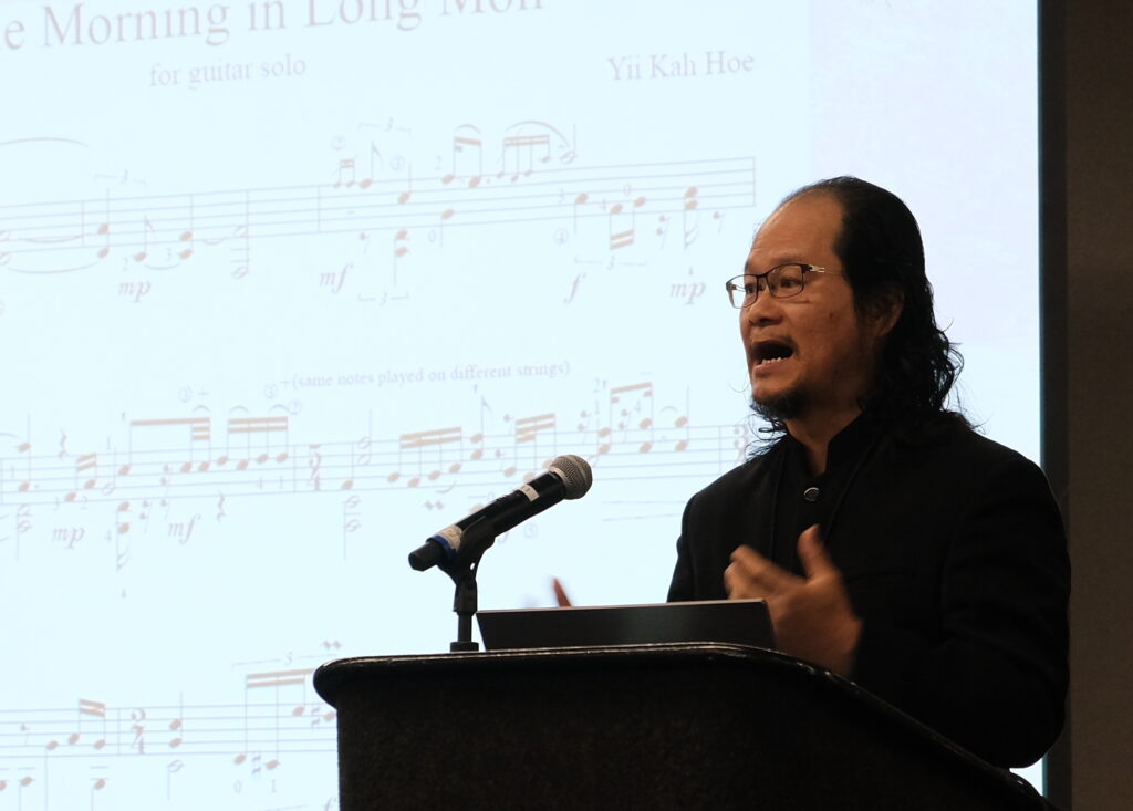 Mr Yii Kah Hoe, award winning composer and senior lecturer for the Music programme at SEGi University and Colleges