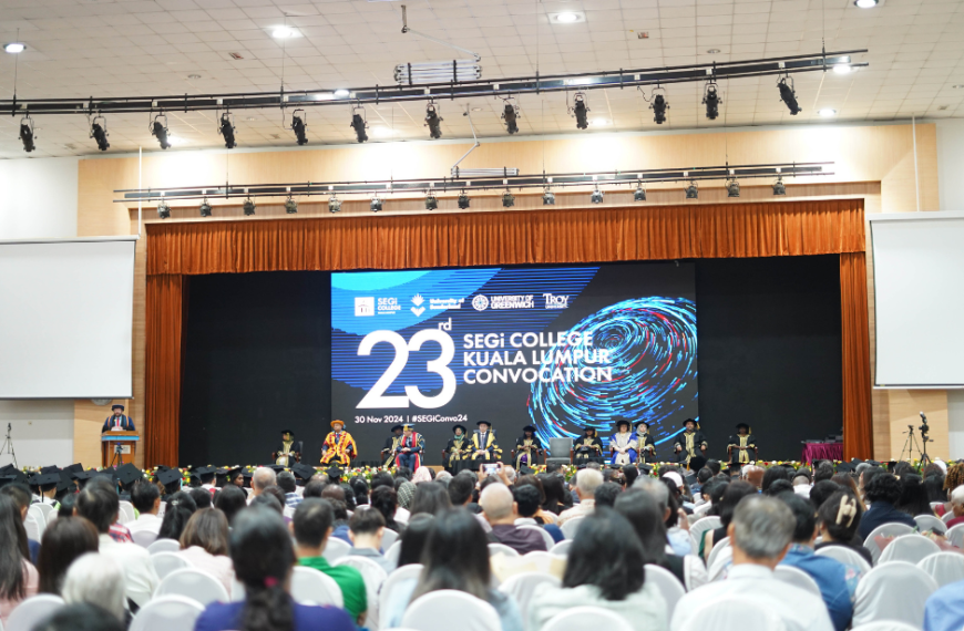 吉隆坡世纪学院第23届毕业典礼：庆祝成功