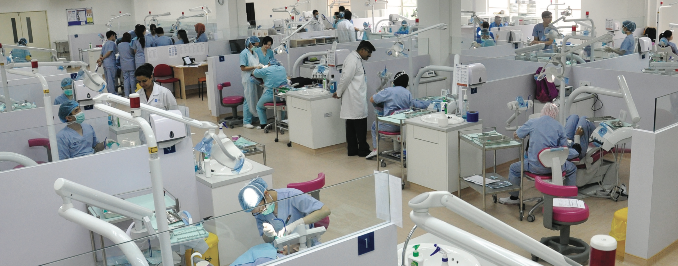 Dentistry students in hands on training at SEGi University and Colleges