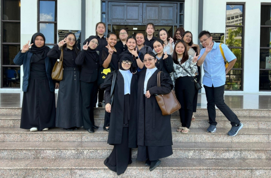 Law students at SEGi University and Colleges, Malaysia