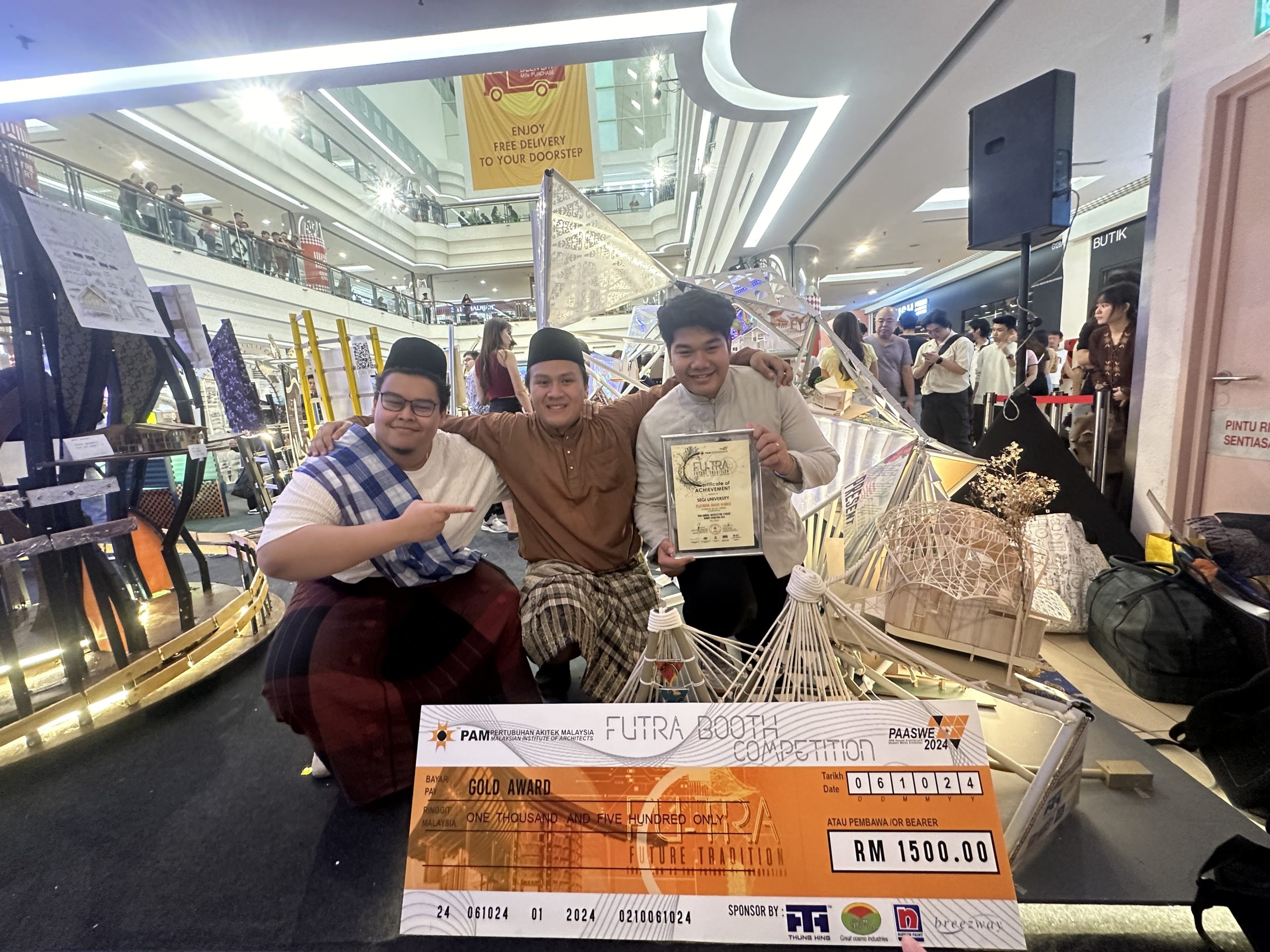 Architecture students at SEGi University and Colleges, Malaysia