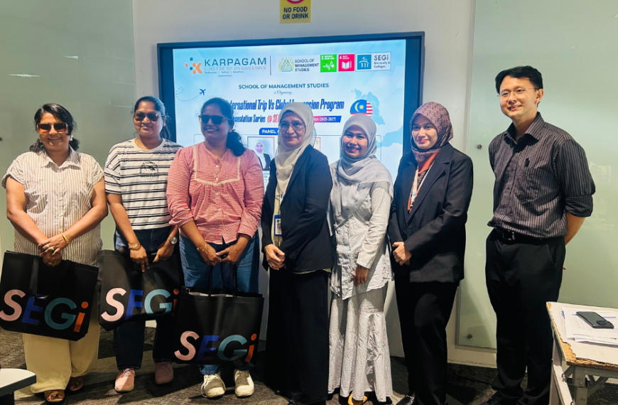 Siri Pembentangan Global 2026 Menggalakkan Pembelajaran Antarabangsa dan Perkongsian Idea